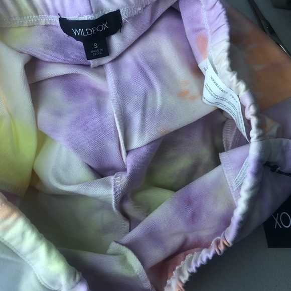 WILDFOX NWT SHERBET WASH RORY JOGGER LOUNGE PANTS - Picture 8 of 10